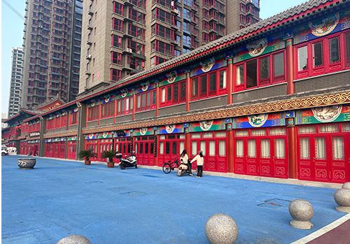 定州翰林城项目，明清风格，仿古商业街园林景观完美呈现！